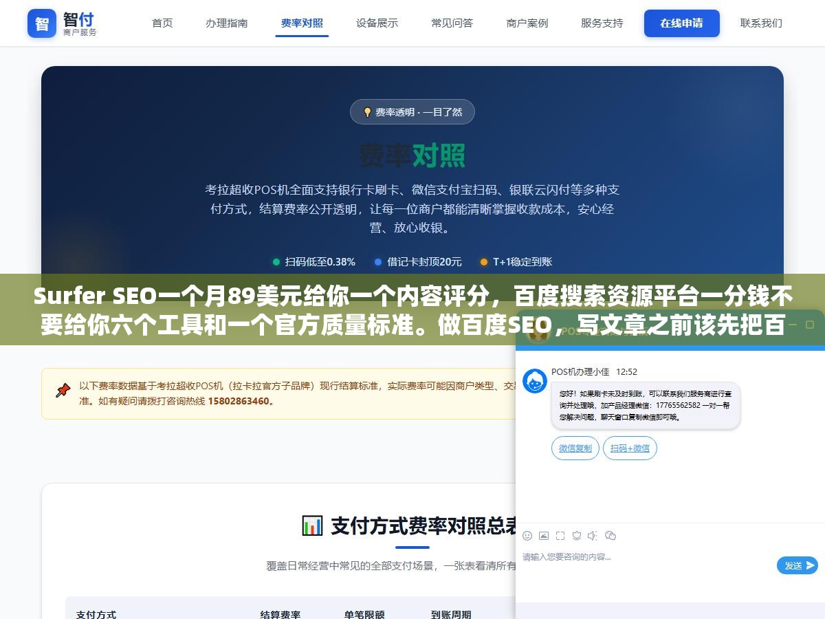 2 - Surfer SEO一个月89美元给你一个内容评分，百度搜索资源平台一分钱不要给你六个工具和一个官方质量标准。做百度SEO，写文章之前该先把百度自家的这些免费工具用起来 - UC建站系统