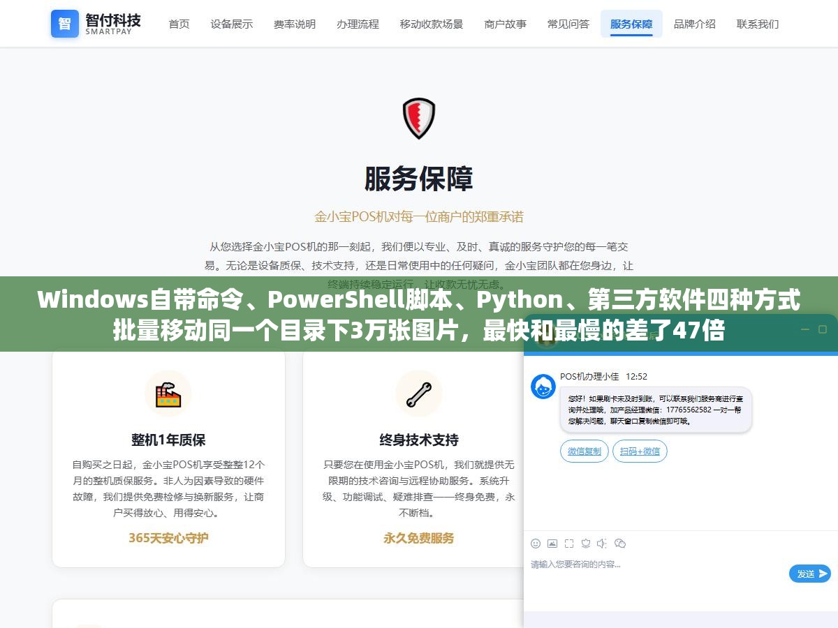 Windows自带命令、PowerShell脚本、Python、第三方软件四种方式批量移动同一个目录下3万张图片,最快和最慢的差了47倍 2 - Windows自带命令、PowerShell脚本、Python、第三方软件四种方式批量移动同一个目录下3万张图片,最快和最慢的差了47倍 - UC建站系统