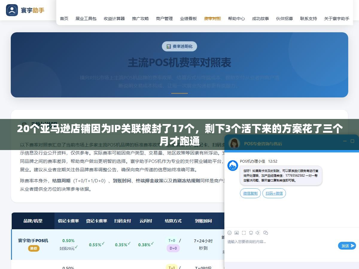 20个亚马逊店铺因为IP关联被封了17个,剩下3个活下来的方案花了三个月才跑通 1 - 20个亚马逊店铺因为IP关联被封了17个,剩下3个活下来的方案花了三个月才跑通 - UC建站系统