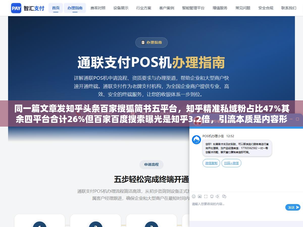 同一篇文章发知乎头条百家搜狐简书五平台,知乎精准私域粉占比47%其余四平台合计26%但百家百度搜索曝光是知乎3.2倍,引流本质是内容形态和决策路径匹配 1 - 同一篇文章发知乎头条百家搜狐简书五平台,知乎精准私域粉占比47%其余四平台合计26%但百家百度搜索曝光是知乎3.2倍,引流本质是内容形态和决策路径匹配 - UC建站系统