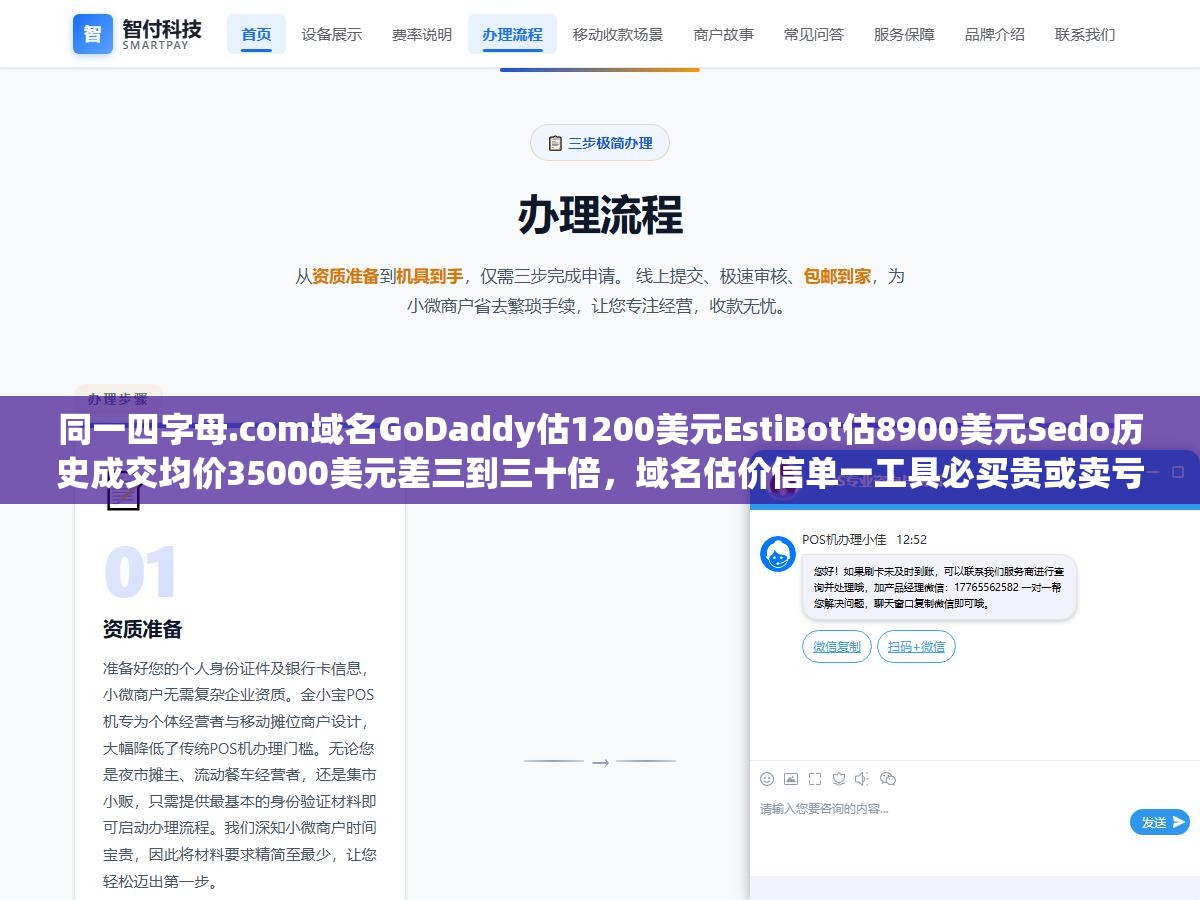 同一四字母.com域名GoDaddy估1200美元EstiBot估8900美元Sedo历史成交均价35000美元差三到三十倍,域名估价信单一工具必买贵或卖亏 2 - 同一四字母.com域名GoDaddy估1200美元EstiBot估8900美元Sedo历史成交均价35000美元差三到三十倍,域名估价信单一工具必买贵或卖亏 - UC建站系统