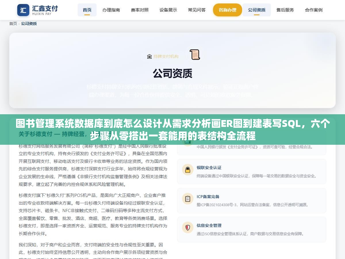 图书管理系统数据库到底怎么设计从需求分析画ER图到建表写SQL,六个步骤从零搭出一套能用的表结构全流程 3 - 图书管理系统数据库到底怎么设计从需求分析画ER图到建表写SQL,六个步骤从零搭出一套能用的表结构全流程 - UC建站系统