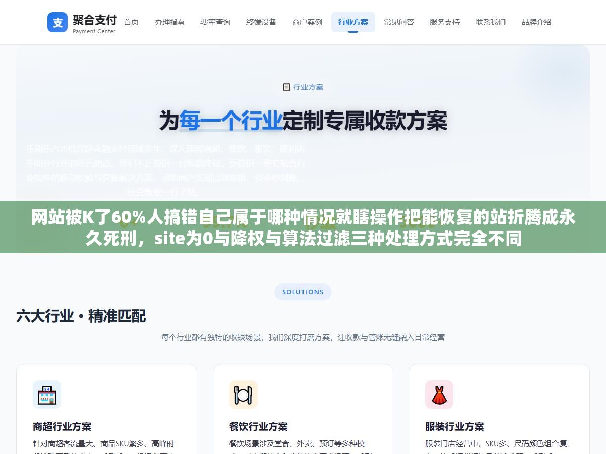 网站被K了60%人搞错自己属于哪种情况就瞎操作把能恢复的站折腾成永久死刑,site为0与降权与算法过滤三种处理方式完全不同 2 - 网站被K了60%人搞错自己属于哪种情况就瞎操作把能恢复的站折腾成永久死刑,site为0与降权与算法过滤三种处理方式完全不同 - UC建站系统