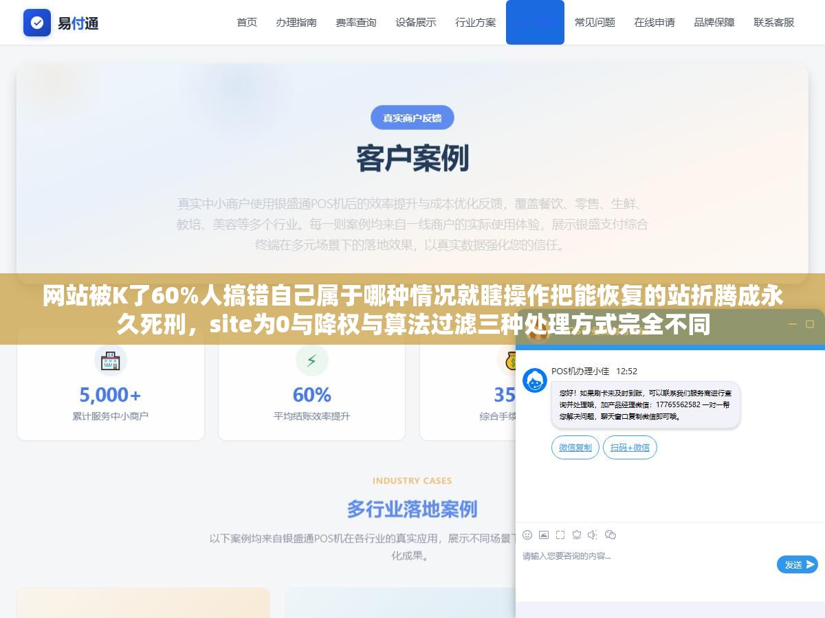 网站被K了60%人搞错自己属于哪种情况就瞎操作把能恢复的站折腾成永久死刑,site为0与降权与算法过滤三种处理方式完全不同 1 - 网站被K了60%人搞错自己属于哪种情况就瞎操作把能恢复的站折腾成永久死刑,site为0与降权与算法过滤三种处理方式完全不同 - UC建站系统