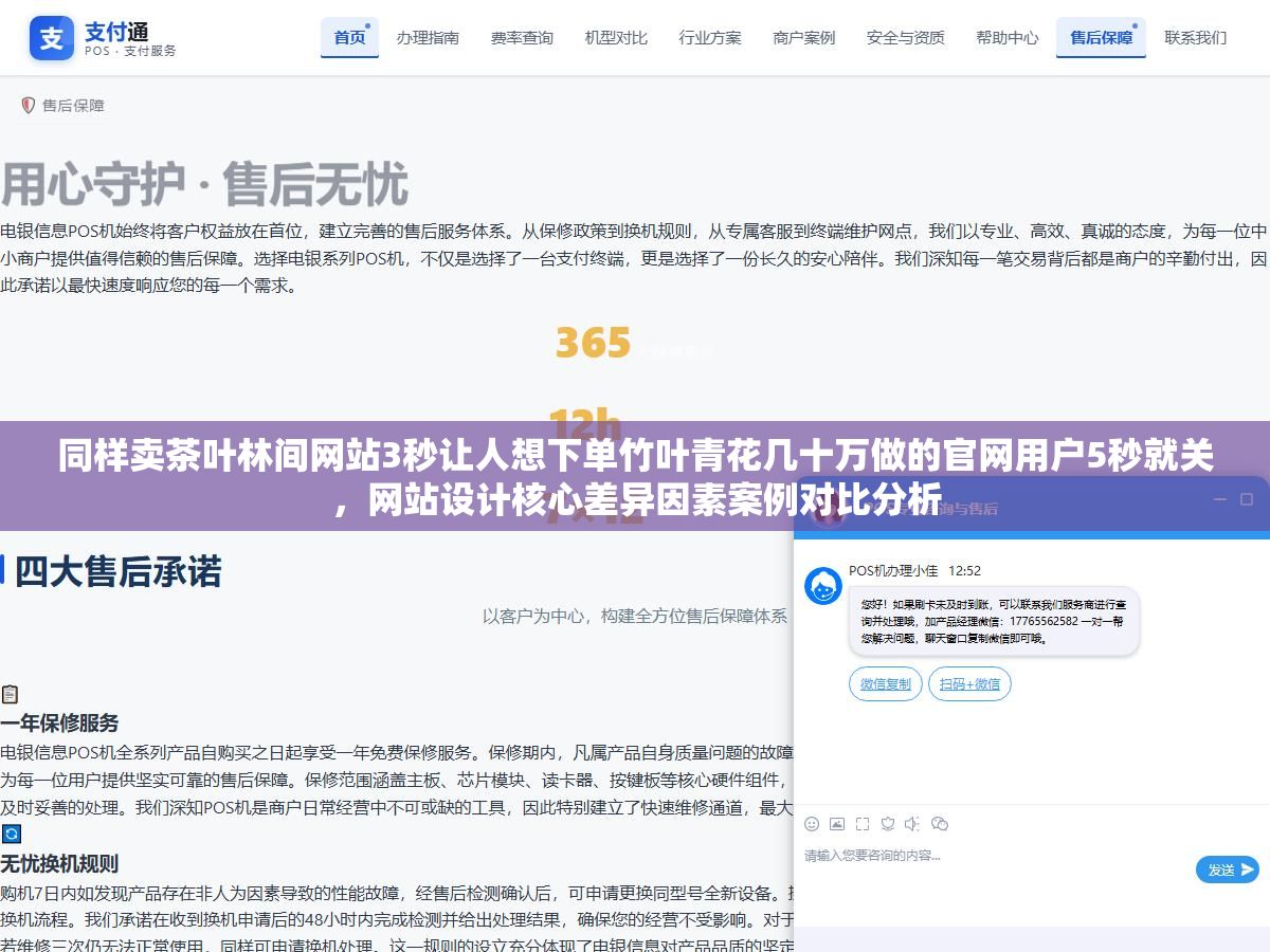 同样卖茶叶林间网站3秒让人想下单竹叶青花几十万做的官网用户5秒就关,网站设计核心差异因素案例对比分析 1 - 同样卖茶叶林间网站3秒让人想下单竹叶青花几十万做的官网用户5秒就关,网站设计核心差异因素案例对比分析 - UC建站系统