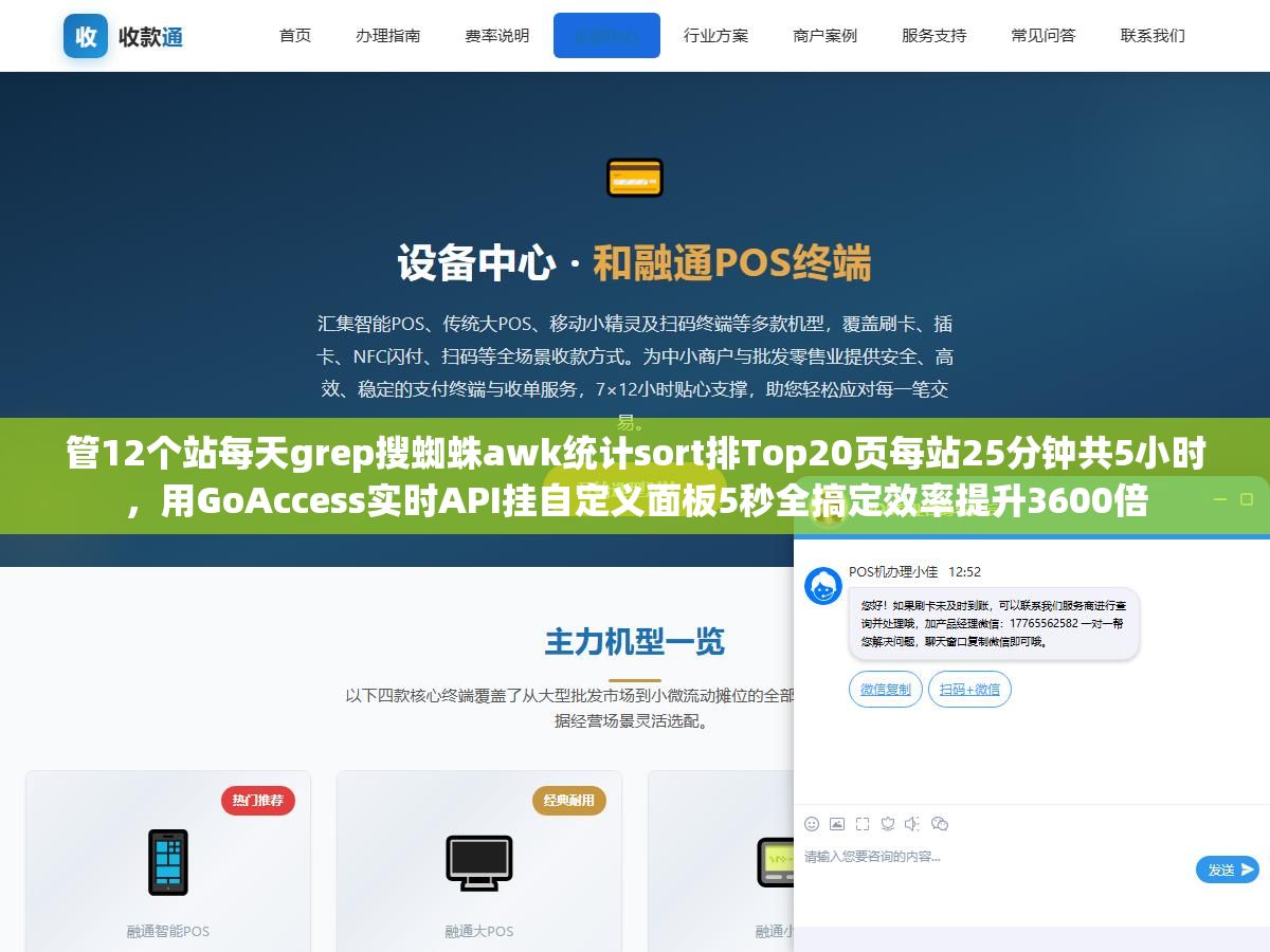 管12个站每天grep搜蜘蛛awk统计sort排Top20页每站25分钟共5小时,用GoAccess实时API挂自定义面板5秒全搞定效率提升3600倍 2 - 管12个站每天grep搜蜘蛛awk统计sort排Top20页每站25分钟共5小时,用GoAccess实时API挂自定义面板5秒全搞定效率提升3600倍 - UC建站系统