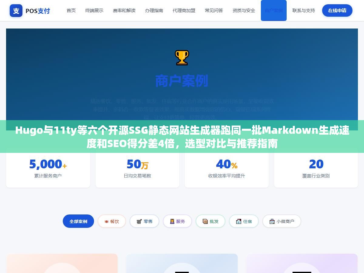 Hugo与11ty等六个开源SSG静态网站生成器跑同一批Markdown生成速度和SEO得分差4倍,选型对比与推荐指南 1 - Hugo与11ty等六个开源SSG静态网站生成器跑同一批Markdown生成速度和SEO得分差4倍,选型对比与推荐指南 - UC建站系统