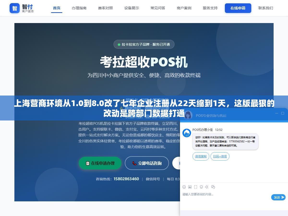 上海营商环境从1.0到8.0改了七年企业注册从22天缩到1天,这版最狠的改动是跨部门数据打通 1 - 上海营商环境从1.0到8.0改了七年企业注册从22天缩到1天,这版最狠的改动是跨部门数据打通 - UC建站系统