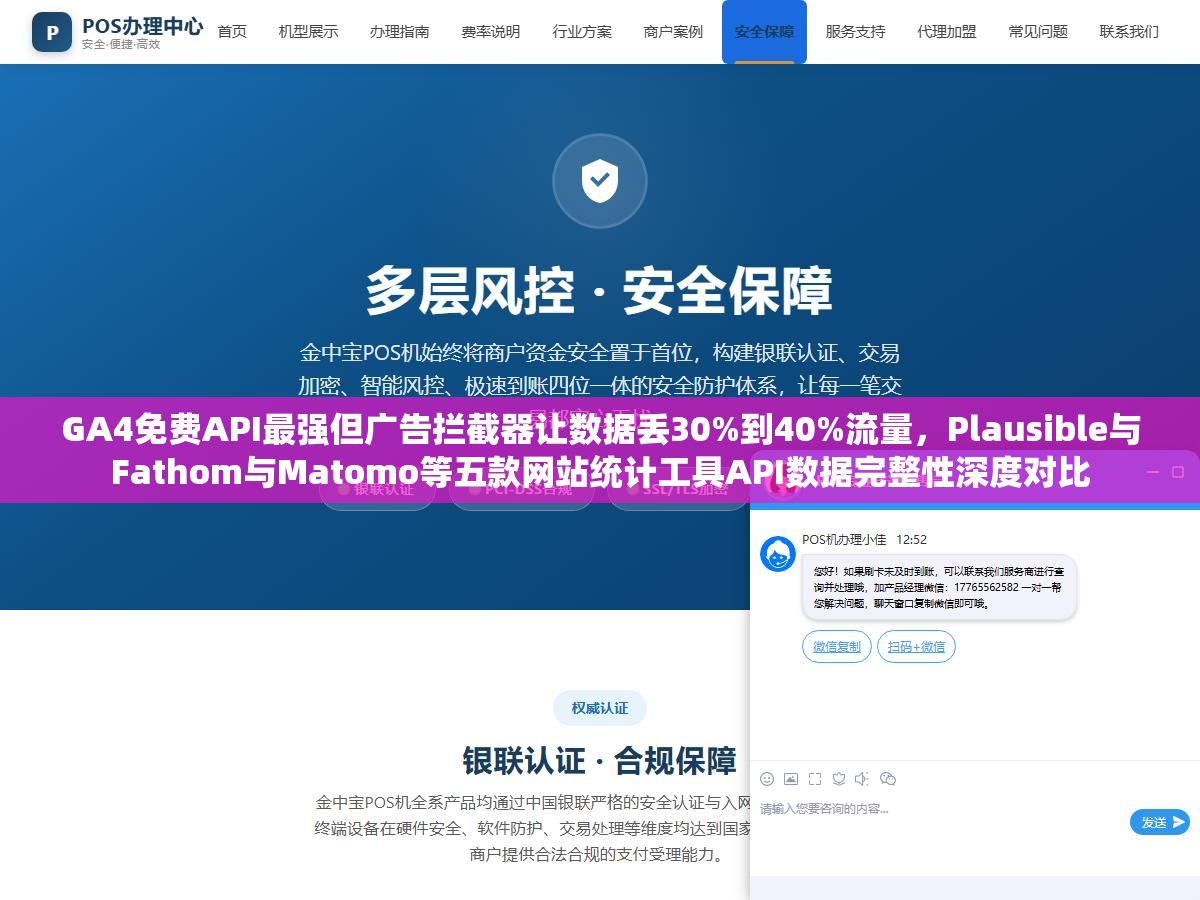 GA4免费API最强但广告拦截器让数据丢30%到40%流量,Plausible与Fathom与Matomo等五款网站统计工具API数据完整性深度对比 1 - GA4免费API最强但广告拦截器让数据丢30%到40%流量,Plausible与Fathom与Matomo等五款网站统计工具API数据完整性深度对比 - UC建站系统