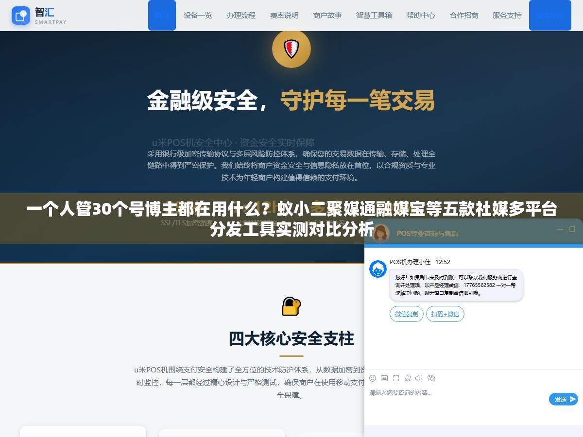 一个人管30个号博主都在用什么?蚁小二聚媒通融媒宝等五款社媒多平台分发工具实测对比分析 1 - 一个人管30个号博主都在用什么?蚁小二聚媒通融媒宝等五款社媒多平台分发工具实测对比分析 - UC建站系统