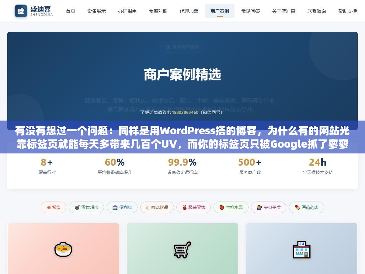 有没有想过一个问题:同样是用WordPress搭的博客,为什么有的网站光靠标签页就能每天多带来几百个UV,而你的标签页只被Google抓了寥寥几个,甚至连收录都没收录? 3 - 有没有想过一个问题:同样是用WordPress搭的博客,为什么有的网站光靠标签页就能每天多带来几百个UV,而你的标签页只被Google抓了寥寥几个,甚至连收录都没收录? - UC建站系统