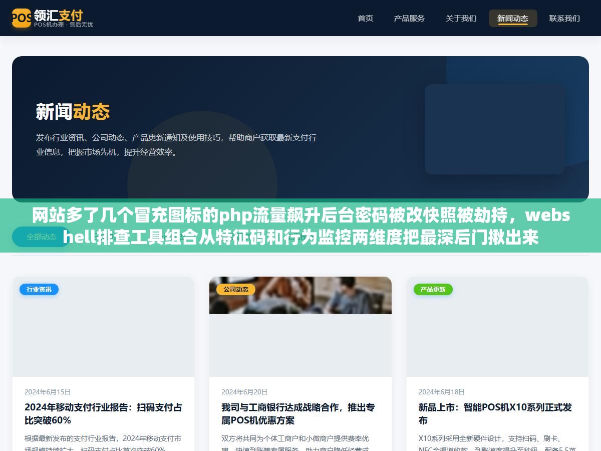 网站多了几个冒充图标的php流量飙升后台密码被改快照被劫持,webshell排查工具组合从特征码和行为监控两维度把最深后门揪出来 2 - 网站多了几个冒充图标的php流量飙升后台密码被改快照被劫持,webshell排查工具组合从特征码和行为监控两维度把最深后门揪出来 - UC建站系统