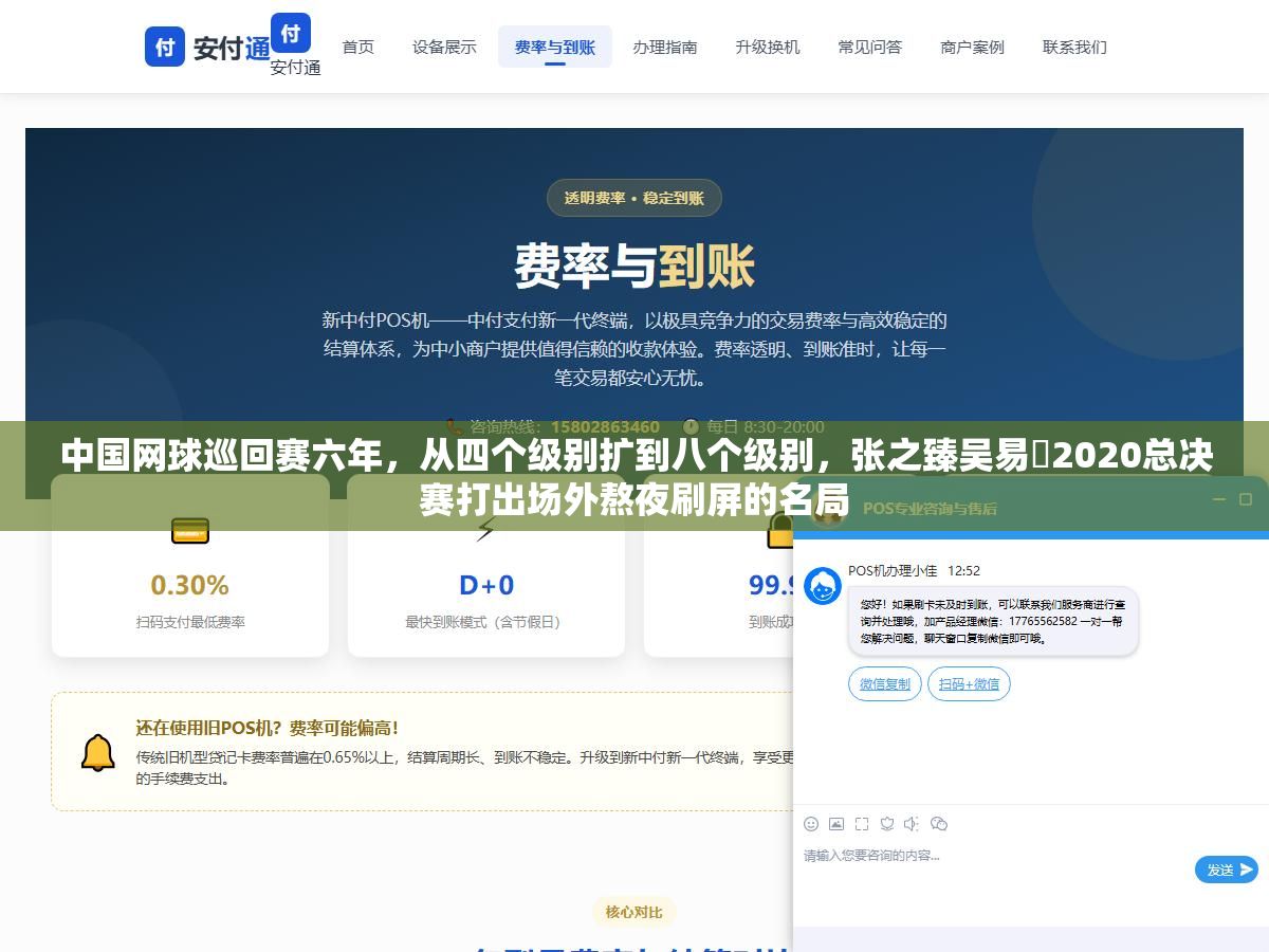 中国网球巡回赛六年,从四个级别扩到八个级别,张之臻吴易昺2020总决赛打出场外熬夜刷屏的名局 1 - 中国网球巡回赛六年,从四个级别扩到八个级别,张之臻吴易昺2020总决赛打出场外熬夜刷屏的名局 - UC建站系统