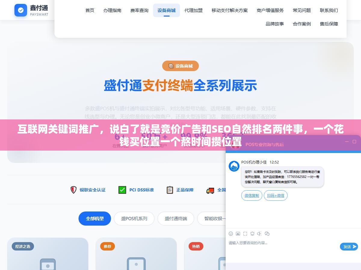 互联网关键词推广,说白了就是竞价广告和SEO自然排名两件事,一个花钱买位置一个熬时间攒位置 2 - 互联网关键词推广,说白了就是竞价广告和SEO自然排名两件事,一个花钱买位置一个熬时间攒位置 - UC建站系统