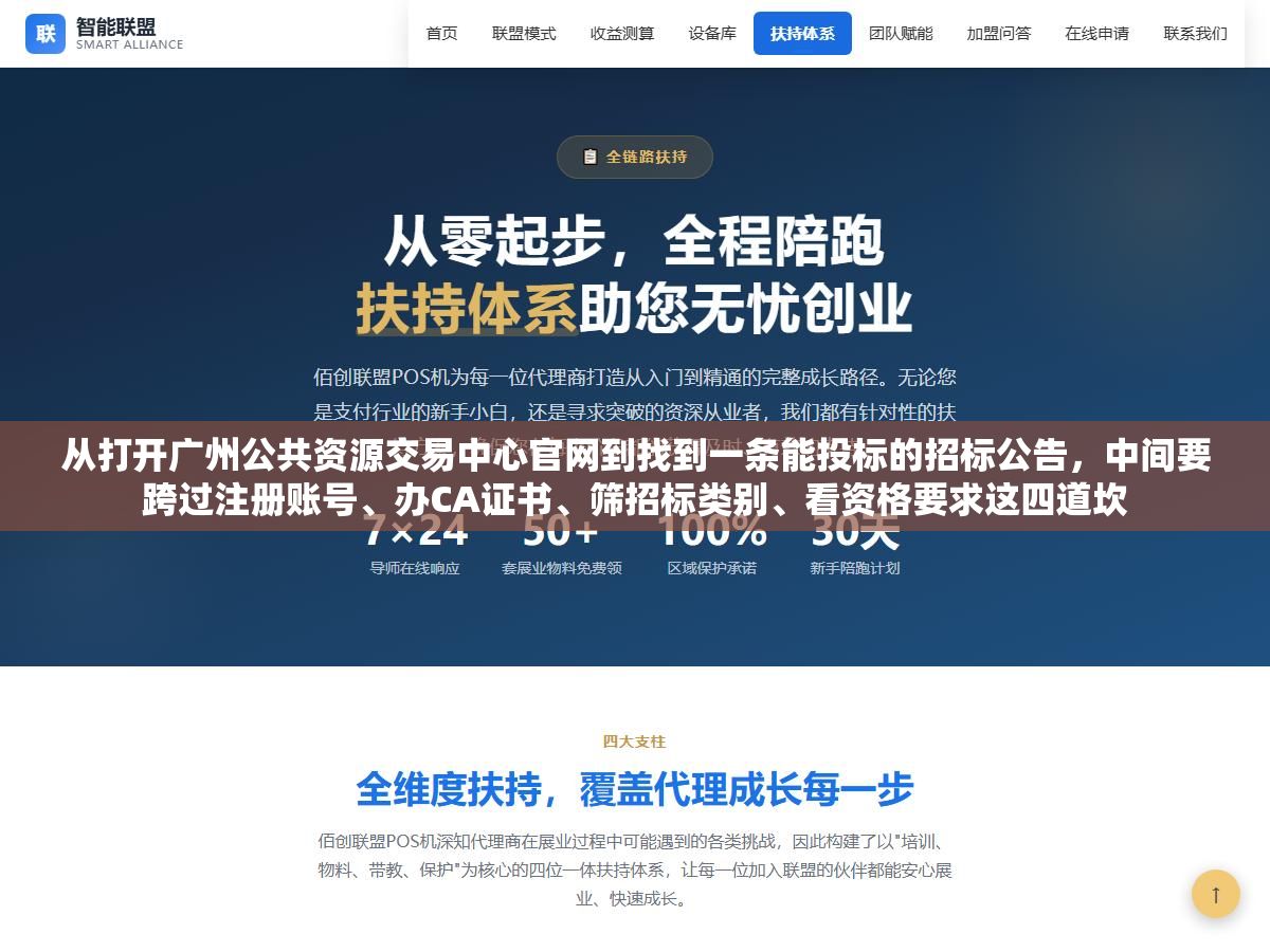 从打开广州公共资源交易中心官网到找到一条能投标的招标公告,中间要跨过注册账号、办CA证书、筛招标类别、看资格要求这四道坎 1 - 从打开广州公共资源交易中心官网到找到一条能投标的招标公告,中间要跨过注册账号、办CA证书、筛招标类别、看资格要求这四道坎 - UC建站系统
