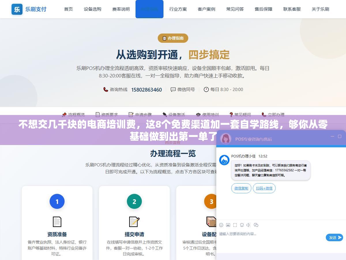 不想交几千块的电商培训费,这8个免费渠道加一套自学路线,够你从零基础做到出第一单了 1 - 不想交几千块的电商培训费,这8个免费渠道加一套自学路线,够你从零基础做到出第一单了 - UC建站系统