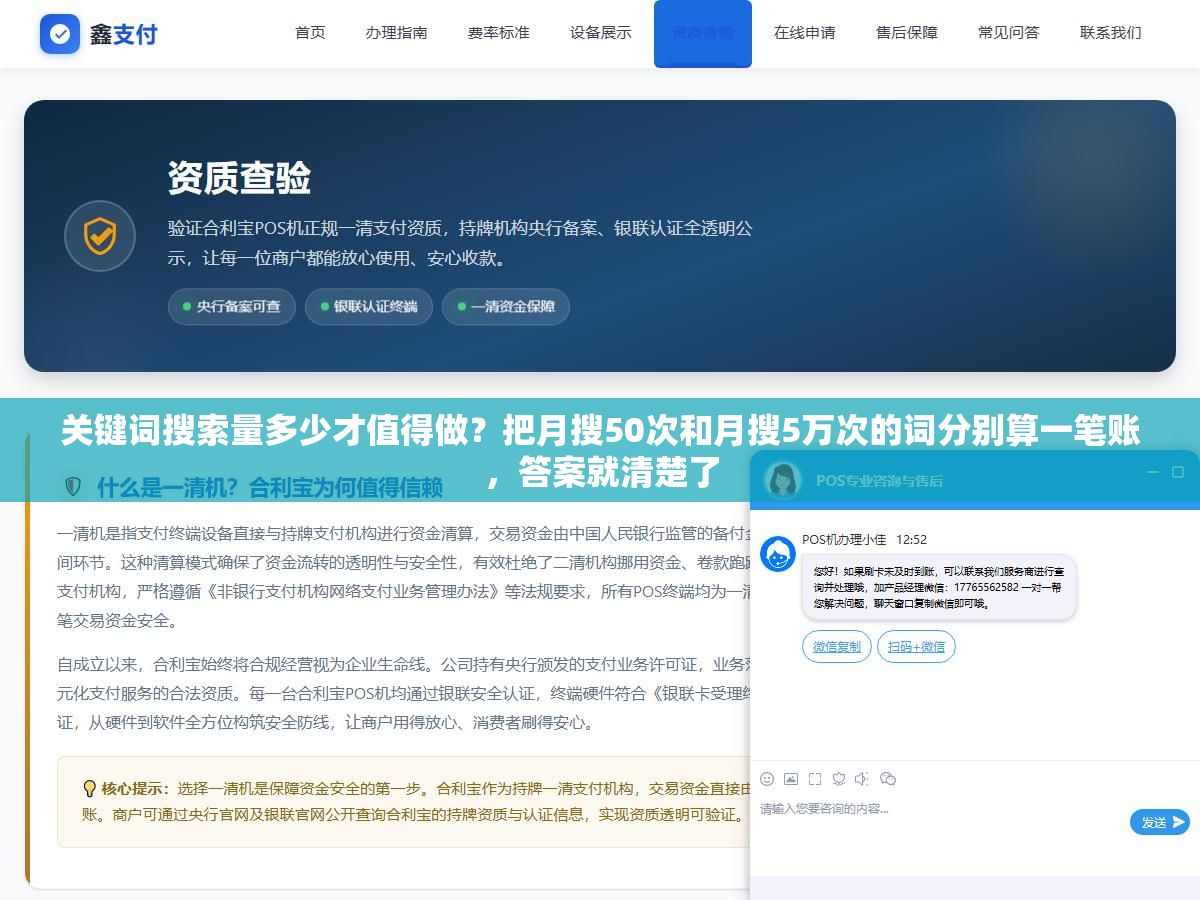 关键词搜索量多少才值得做?把月搜50次和月搜5万次的词分别算一笔账,答案就清楚了 2 - 关键词搜索量多少才值得做?把月搜50次和月搜5万次的词分别算一笔账,答案就清楚了 - UC建站系统