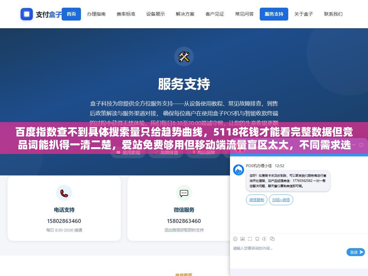 百度指数查不到具体搜索量只给趋势曲线,5118花钱才能看完整数据但竞品词能扒得一清二楚,爱站免费够用但移动端流量盲区太大,不同需求选不同工具 1 - 百度指数查不到具体搜索量只给趋势曲线,5118花钱才能看完整数据但竞品词能扒得一清二楚,爱站免费够用但移动端流量盲区太大,不同需求选不同工具 - UC建站系统