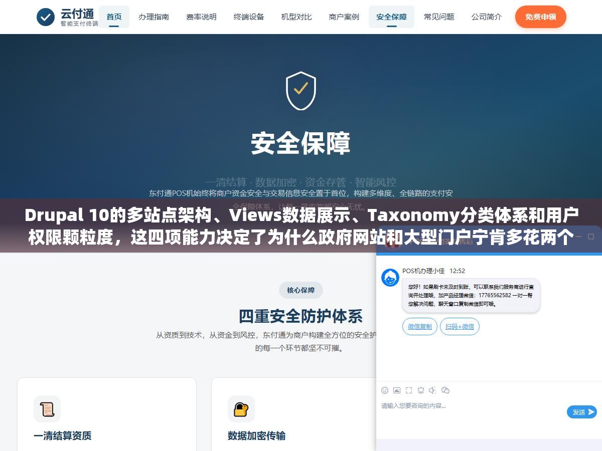 Drupal 10的多站点架构、Views数据展示、Taxonomy分类体系和用户权限颗粒度,这四项能力决定了为什么政府网站和大型门户宁肯多花两个月开发也不选WordPress 1 - Drupal 10的多站点架构、Views数据展示、Taxonomy分类体系和用户权限颗粒度,这四项能力决定了为什么政府网站和大型门户宁肯多花两个月开发也不选WordPress - UC建站系统