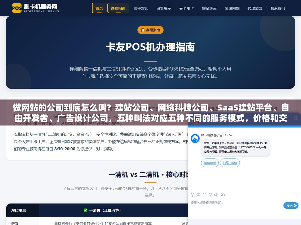 做网站的公司到底怎么叫?建站公司、网络科技公司、SaaS建站平台、自由开发者、广告设计公司,五种叫法对应五种不同的服务模式,价格和交付也完全不一样 3 - 做网站的公司到底怎么叫?建站公司、网络科技公司、SaaS建站平台、自由开发者、广告设计公司,五种叫法对应五种不同的服务模式,价格和交付也完全不一样 - UC建站系统