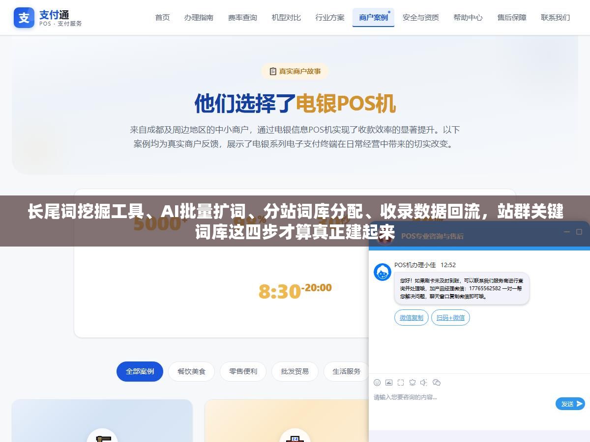 长尾词挖掘工具、AI批量扩词、分站词库分配、收录数据回流,站群关键词库这四步才算真正建起来 1 - 长尾词挖掘工具、AI批量扩词、分站词库分配、收录数据回流,站群关键词库这四步才算真正建起来 - UC建站系统