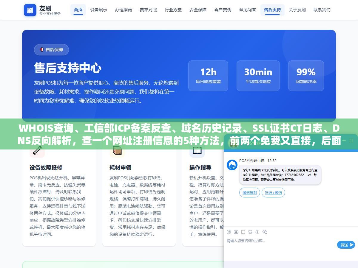 WHOIS查询、工信部ICP备案反查、域名历史记录、SSL证书CT日志、DNS反向解析,查一个网址注册信息的5种方法,前两个免费又直接,后面三个能扒出更多隐藏信息 2 - WHOIS查询、工信部ICP备案反查、域名历史记录、SSL证书CT日志、DNS反向解析,查一个网址注册信息的5种方法,前两个免费又直接,后面三个能扒出更多隐藏信息 - UC建站系统