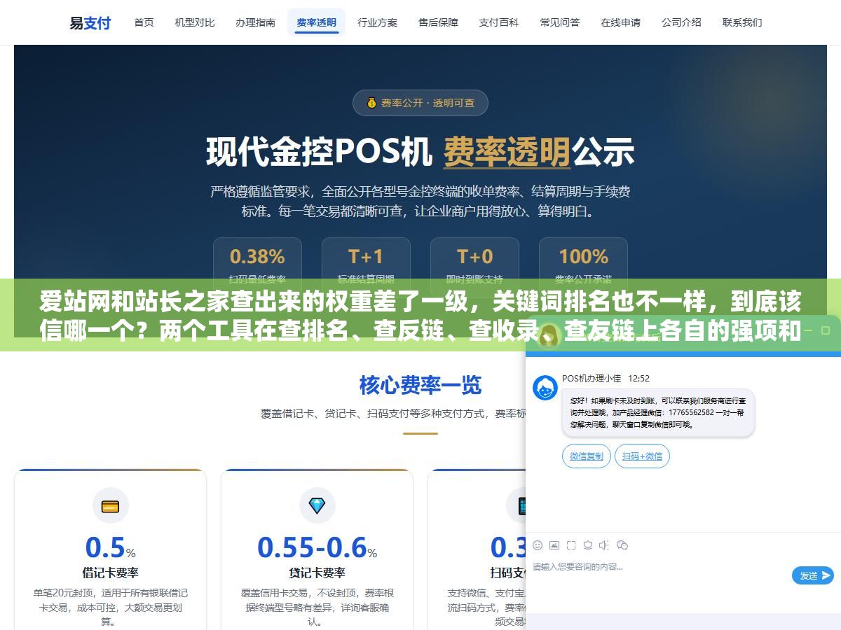 爱站网和站长之家查出来的权重差了一级,关键词排名也不一样,到底该信哪一个?两个工具在查排名、查反链、查收录、查友链上各自的强项和短板拆开比 3 - 爱站网和站长之家查出来的权重差了一级,关键词排名也不一样,到底该信哪一个?两个工具在查排名、查反链、查收录、查友链上各自的强项和短板拆开比 - UC建站系统
