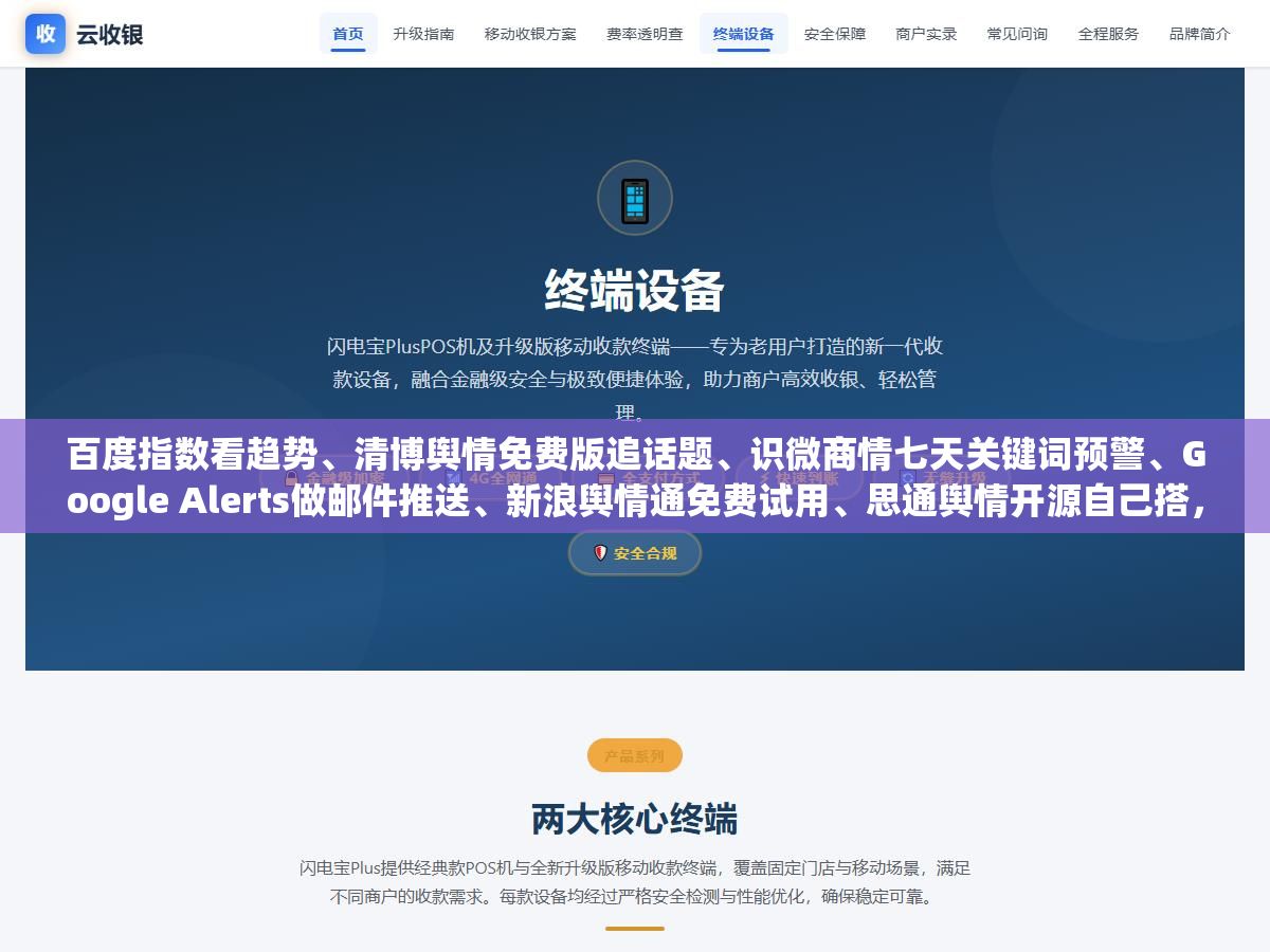 百度指数看趋势、清博舆情免费版追话题、识微商情七天关键词预警、Google Alerts做邮件推送、新浪舆情通免费试用、思通舆情开源自己搭,2026年六种不花钱的舆情监控方案从零基础到会自己部署,不同规模不同预算的团队各取所需 1 - 百度指数看趋势、清博舆情免费版追话题、识微商情七天关键词预警、Google Alerts做邮件推送、新浪舆情通免费试用、思通舆情开源自己搭,2026年六种不花钱的舆情监控方案从零基础到会自己部署,不同规模不同预算的团队各取所需 - UC建站系统