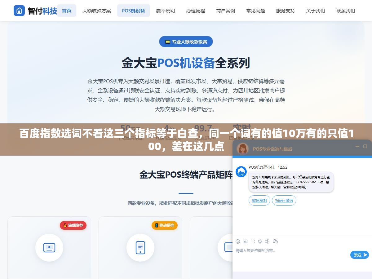 2 - 百度指数选词不看这三个指标等于白查，同一个词有的值10万有的只值100，差在这几点 - UC建站系统