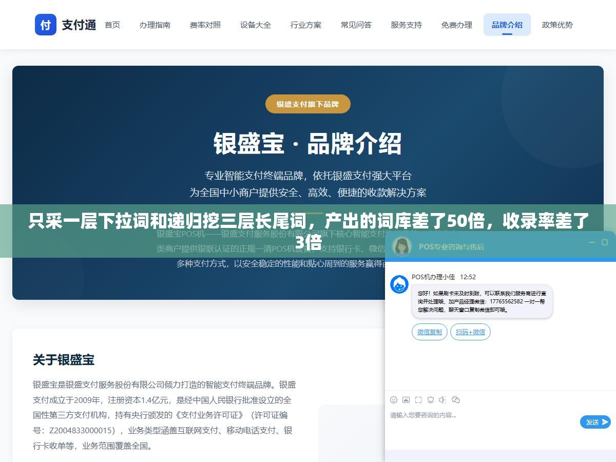 只采一层下拉词和递归挖三层长尾词,产出的词库差了50倍,收录率差了3倍 2 - 只采一层下拉词和递归挖三层长尾词,产出的词库差了50倍,收录率差了3倍 - UC建站系统