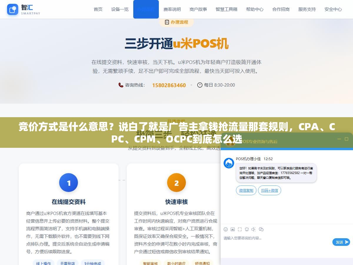 竞价方式是什么意思?说白了就是广告主拿钱抢流量那套规则,CPA、CPC、CPM、OCPC到底怎么选 3 - 竞价方式是什么意思?说白了就是广告主拿钱抢流量那套规则,CPA、CPC、CPM、OCPC到底怎么选 - UC建站系统