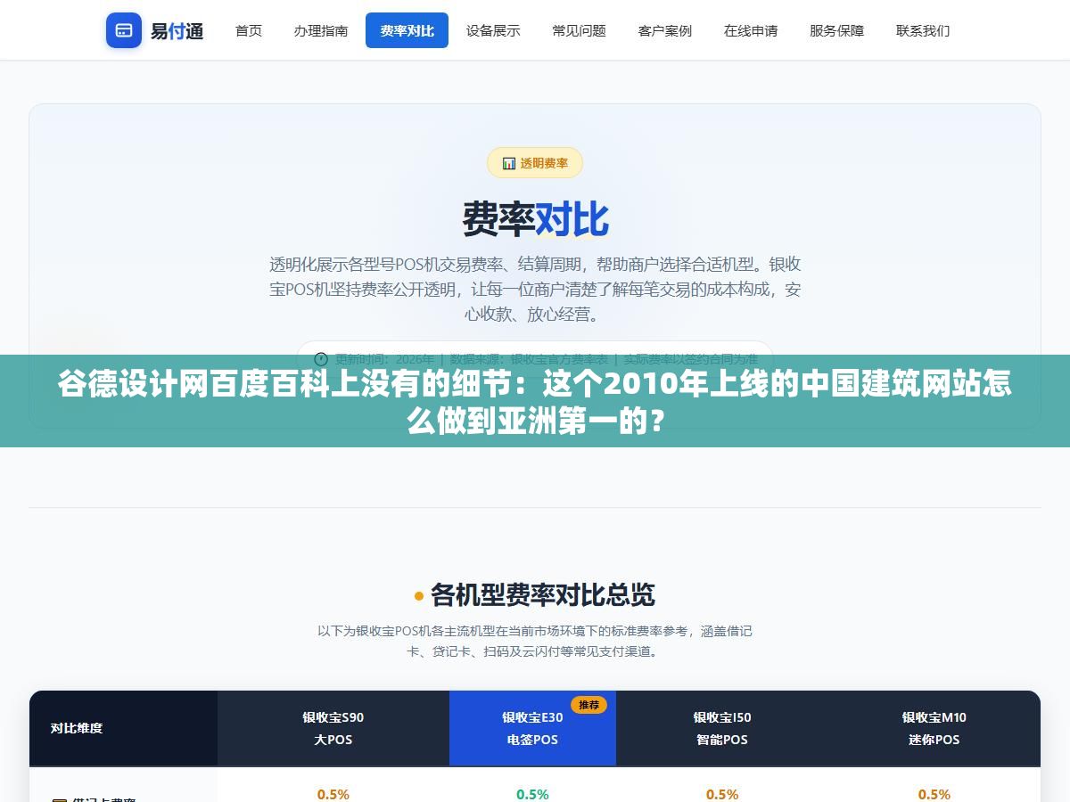 谷德设计网百度百科上没有的细节:这个2010年上线的中国建筑网站怎么做到亚洲第一的? 1 - 谷德设计网百度百科上没有的细节:这个2010年上线的中国建筑网站怎么做到亚洲第一的? - UC建站系统