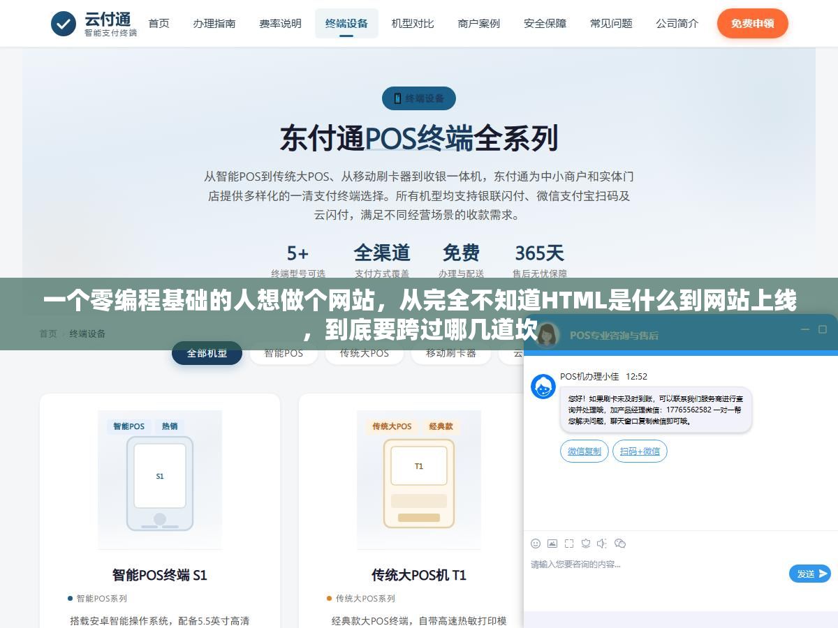 1 - 一个零编程基础的人想做个网站，从完全不知道HTML是什么到网站上线，到底要跨过哪几道坎 - UC建站系统