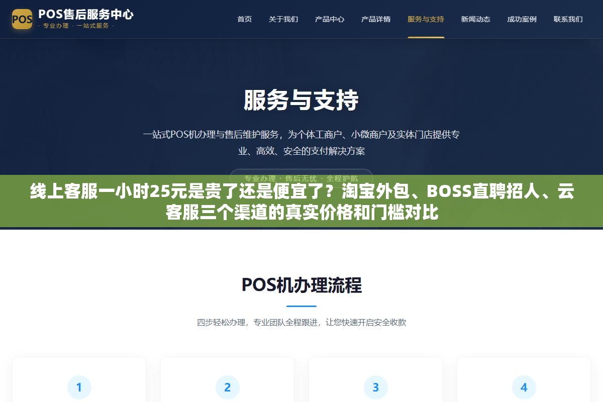 2 - 线上客服一小时25元是贵了还是便宜了？淘宝外包、BOSS直聘招人、云客服三个渠道的真实价格和门槛对比 - UC建站系统