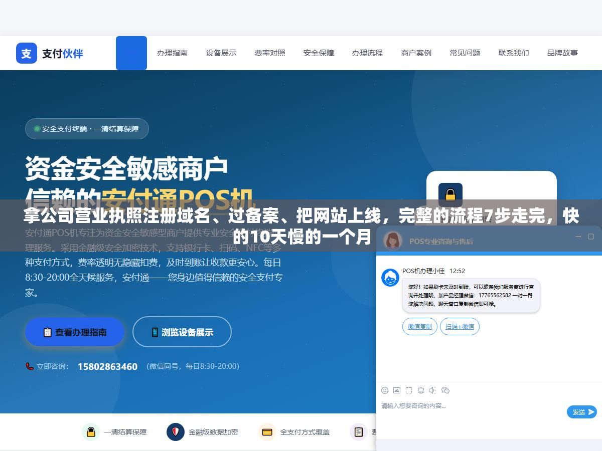 拿公司营业执照注册域名、过备案、把网站上线,完整的流程7步走完,快的10天慢的一个月 1 - 拿公司营业执照注册域名、过备案、把网站上线,完整的流程7步走完,快的10天慢的一个月 - UC建站系统