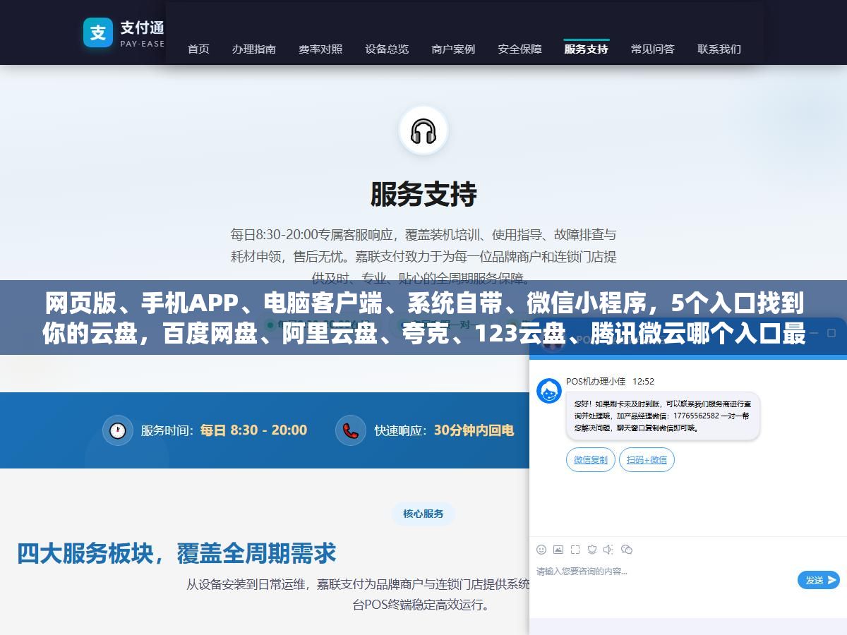 3 - 网页版、手机APP、电脑客户端、系统自带、微信小程序，5个入口找到你的云盘，百度网盘、阿里云盘、夸克、123云盘、腾讯微云哪个入口最快、哪个免费空间最大、哪个下载不限速 - UC建站系统