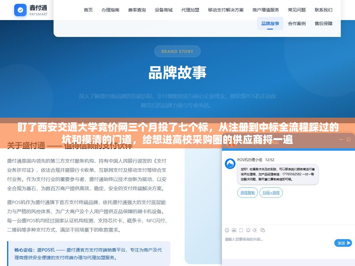 盯了西安交通大学竞价网三个月投了七个标,从注册到中标全流程踩过的坑和摸清的门道,给想进高校采购圈的供应商捋一遍 2 - 盯了西安交通大学竞价网三个月投了七个标,从注册到中标全流程踩过的坑和摸清的门道,给想进高校采购圈的供应商捋一遍 - UC建站系统