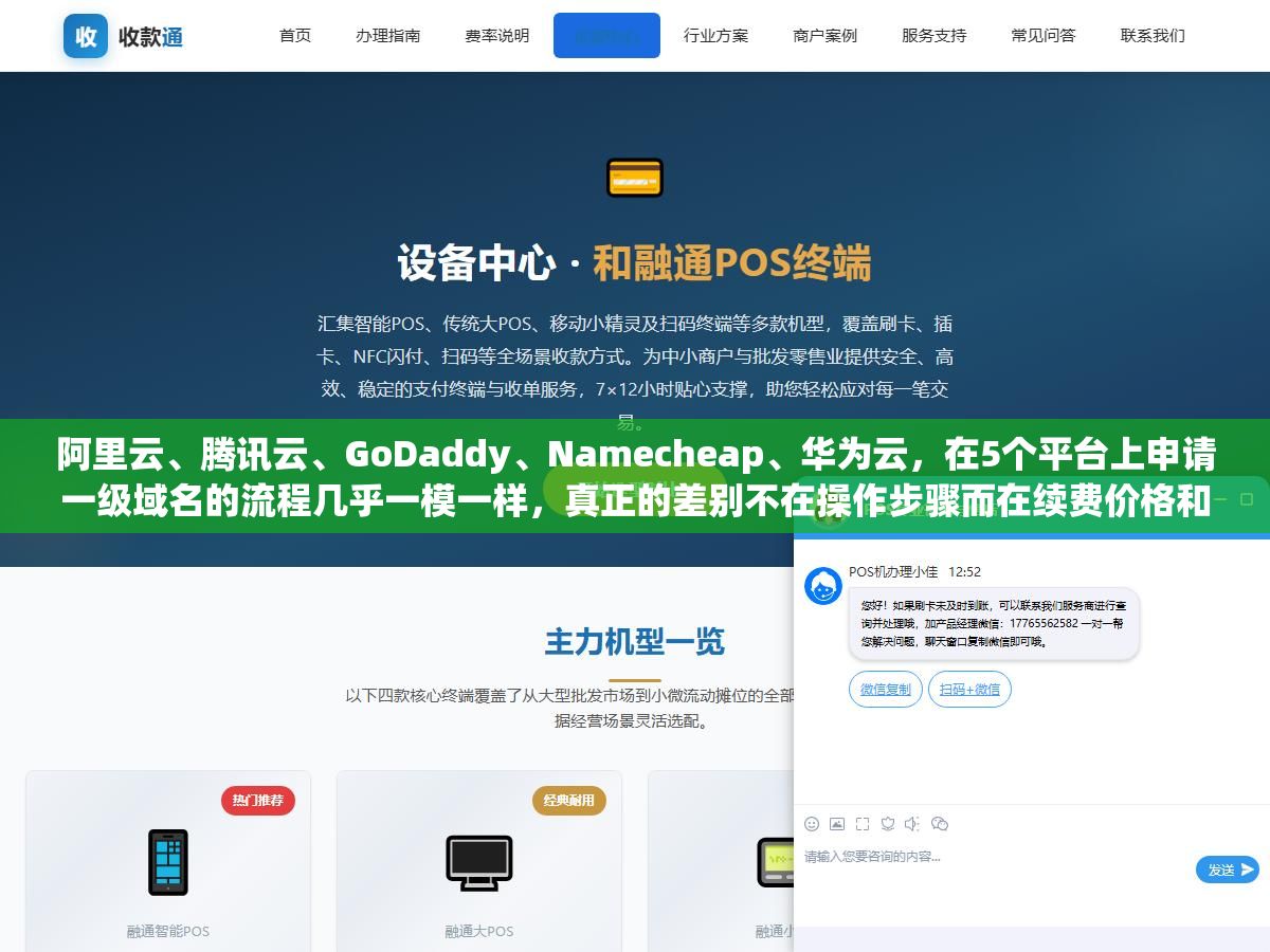 阿里云、腾讯云、GoDaddy、Namecheap、华为云,在5个平台上申请一级域名的流程几乎一模一样,真正的差别不在操作步骤而在续费价格和隐私保护策略 3 - 阿里云、腾讯云、GoDaddy、Namecheap、华为云,在5个平台上申请一级域名的流程几乎一模一样,真正的差别不在操作步骤而在续费价格和隐私保护策略 - UC建站系统