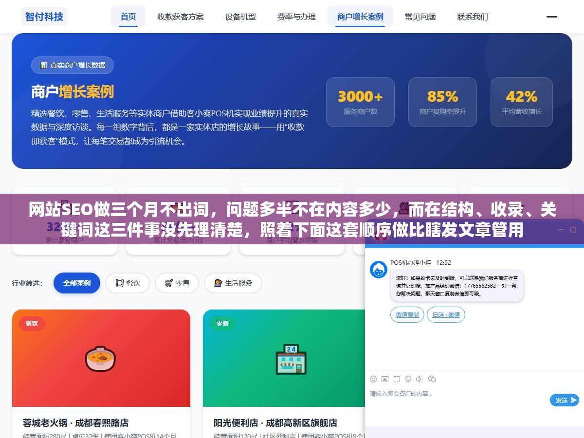 网站SEO做三个月不出词,问题多半不在内容多少,而在结构、收录、关键词这三件事没先理清楚,照着下面这套顺序做比瞎发文章管用 2 - 网站SEO做三个月不出词,问题多半不在内容多少,而在结构、收录、关键词这三件事没先理清楚,照着下面这套顺序做比瞎发文章管用 - UC建站系统