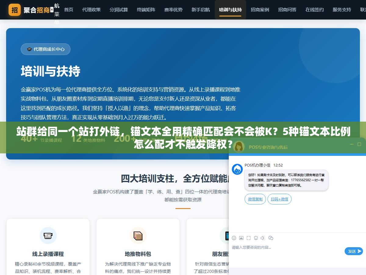 1 - 站群给同一个站打外链，锚文本全用精确匹配会不会被K？5种锚文本比例怎么配才不触发降权？ - UC建站系统