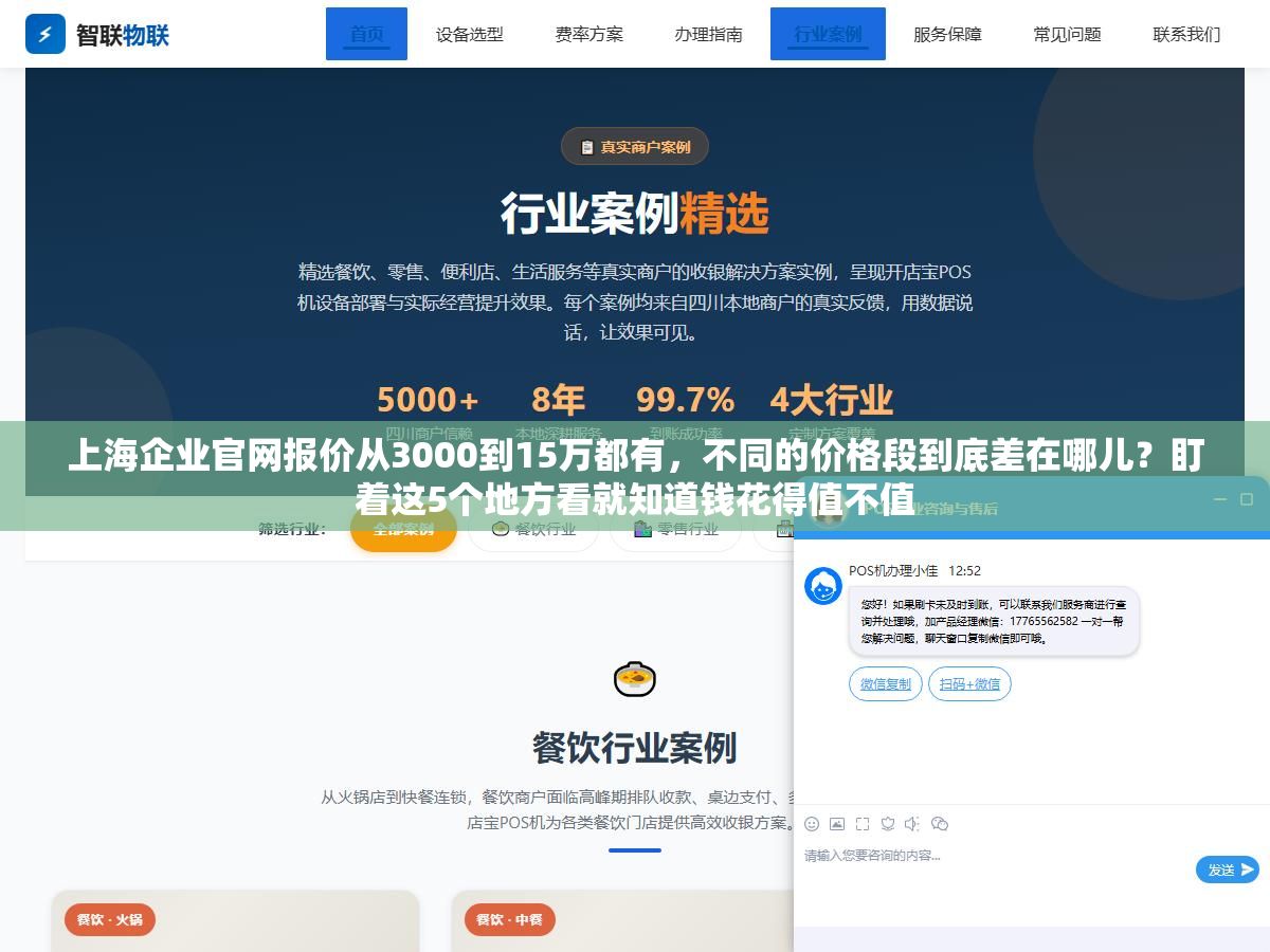 上海企业官网报价从3000到15万都有,不同的价格段到底差在哪儿?盯着这5个地方看就知道钱花得值不值 1 - 上海企业官网报价从3000到15万都有,不同的价格段到底差在哪儿?盯着这5个地方看就知道钱花得值不值 - UC建站系统