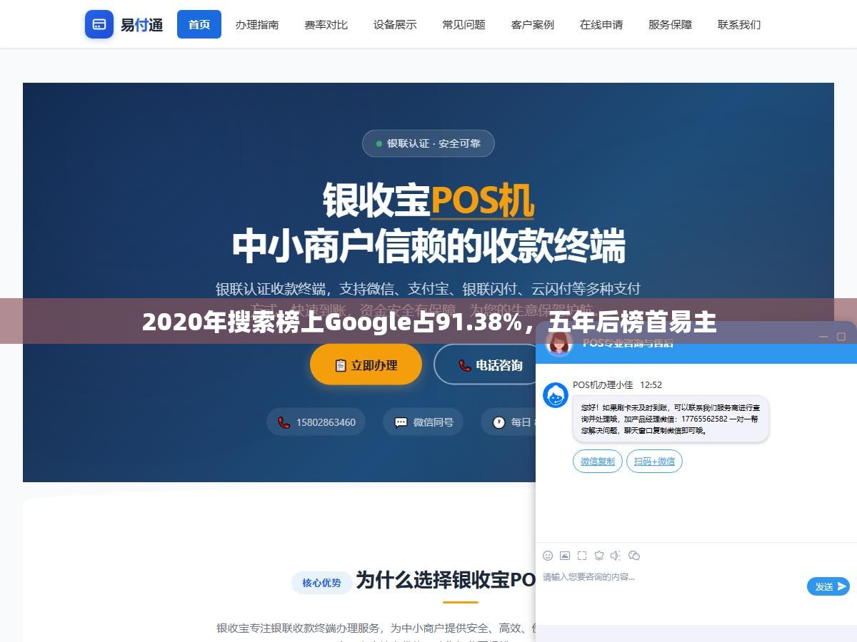 2020年搜索榜上Google占91.38%,五年后榜首易主 2 - 2020年搜索榜上Google占91.38%,五年后榜首易主 - UC建站系统