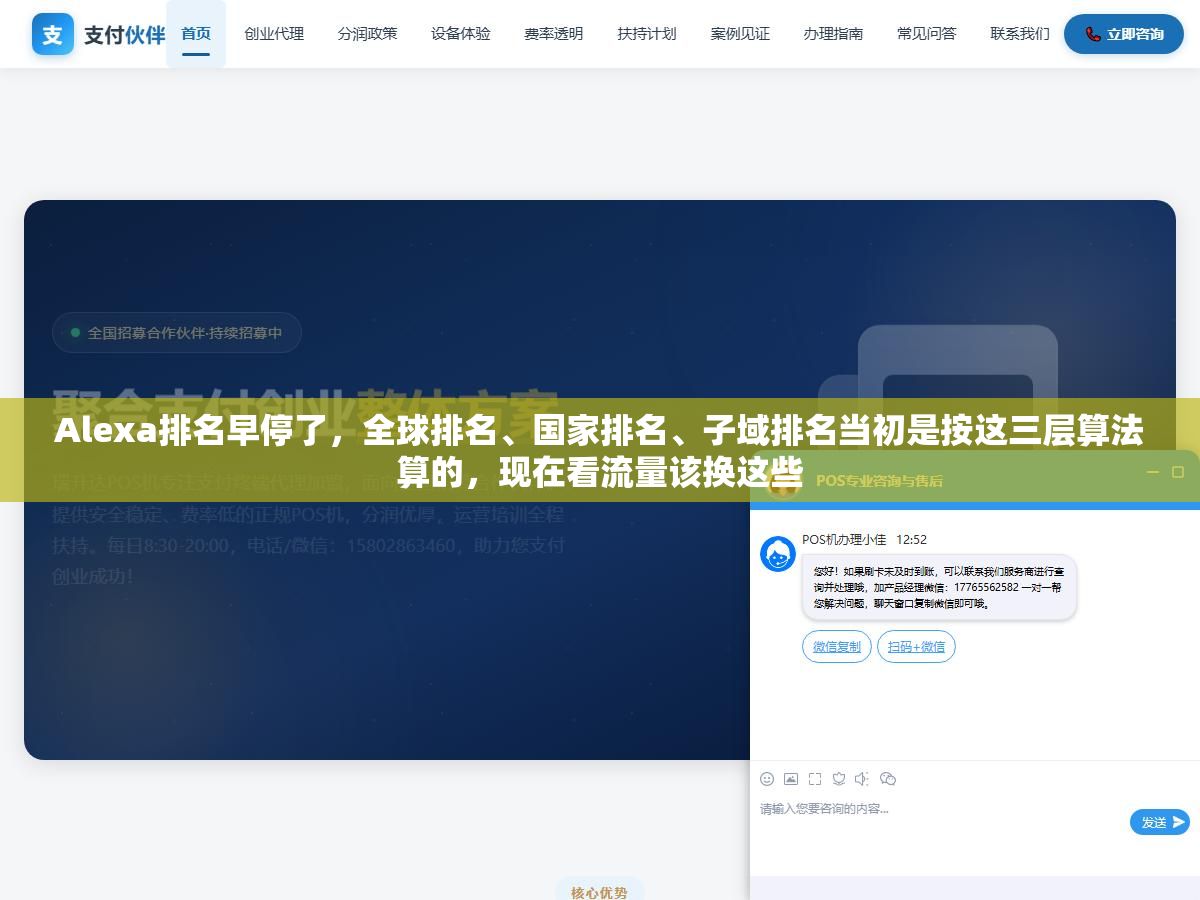 Alexa排名早停了,全球排名、国家排名、子域排名当初是按这三层算法算的,现在看流量该换这些 1 - Alexa排名早停了,全球排名、国家排名、子域排名当初是按这三层算法算的,现在看流量该换这些 - UC建站系统