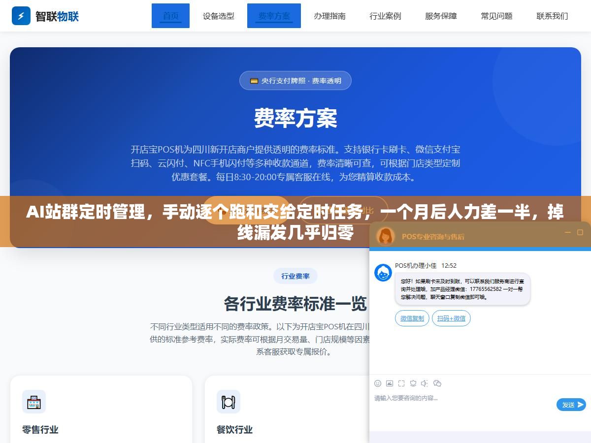 AI站群定时管理,手动逐个跑和交给定时任务,一个月后人力差一半,掉线漏发几乎归零 1 - AI站群定时管理,手动逐个跑和交给定时任务,一个月后人力差一半,掉线漏发几乎归零 - UC建站系统