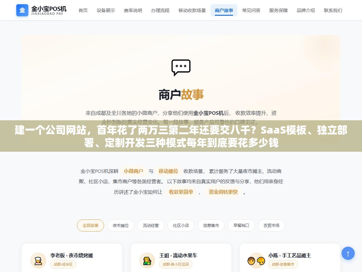 建一个公司网站,首年花了两万三第二年还要交八千?SaaS模板、独立部署、定制开发三种模式每年到底要花多少钱 1 - 建一个公司网站,首年花了两万三第二年还要交八千?SaaS模板、独立部署、定制开发三种模式每年到底要花多少钱 - UC建站系统