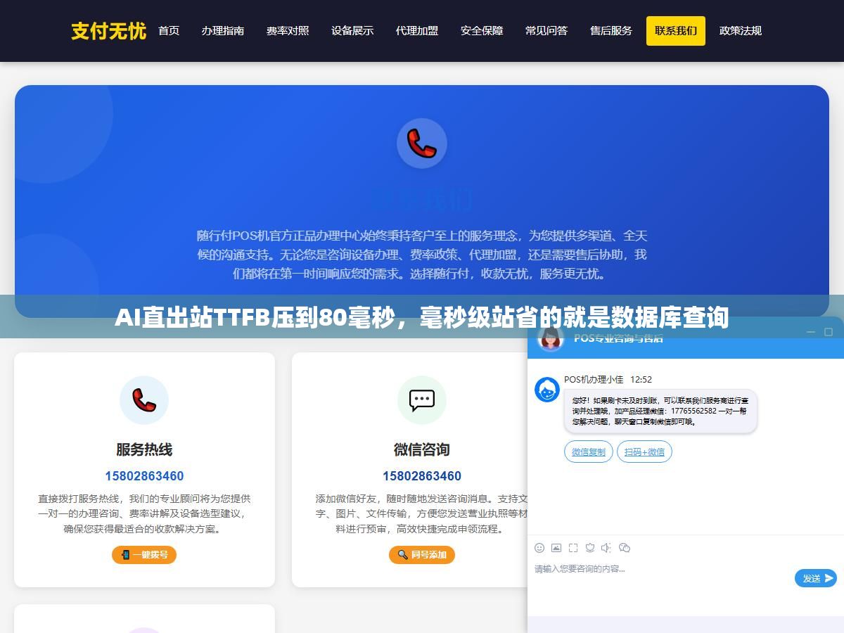 AI直出站TTFB压到80毫秒,毫秒级站省的就是数据库查询 3 - AI直出站TTFB压到80毫秒,毫秒级站省的就是数据库查询 - UC建站系统