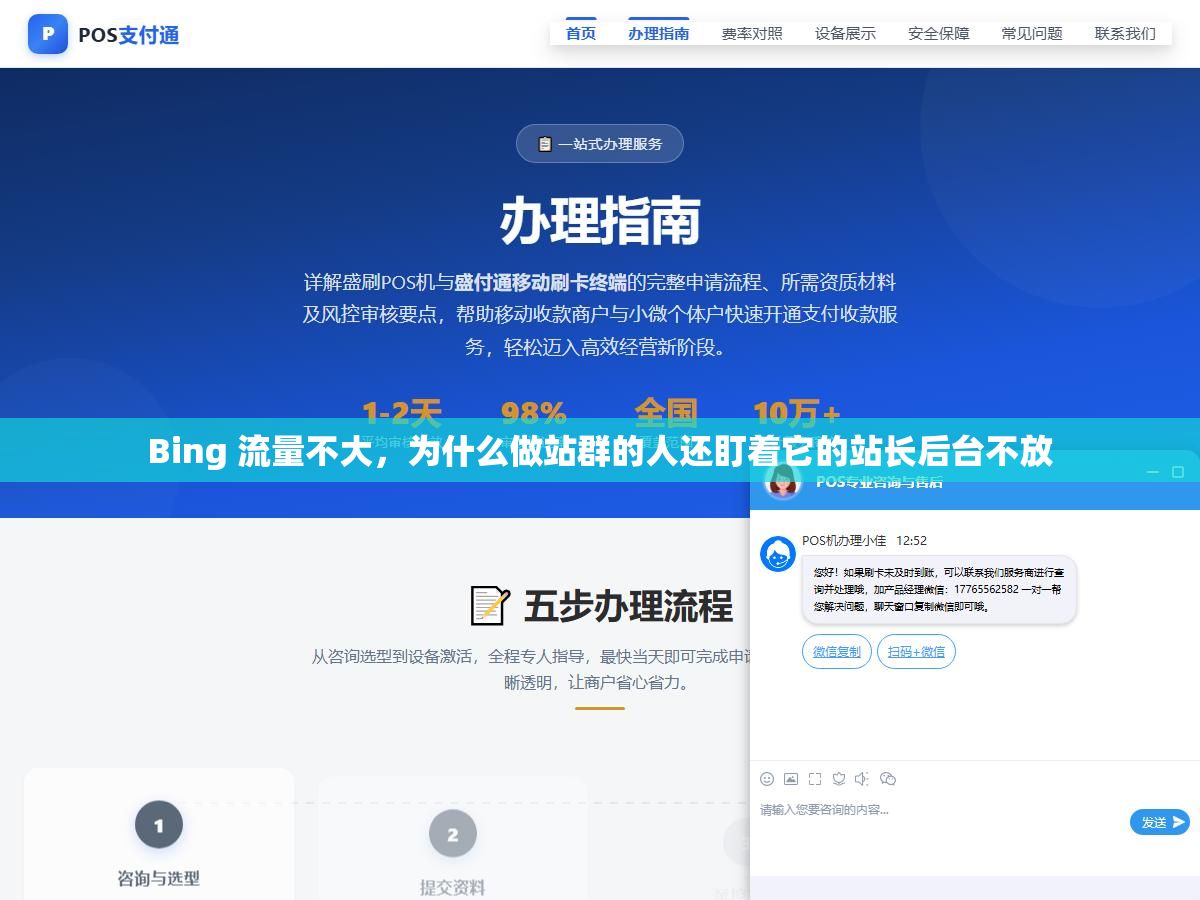 Bing 流量不大,为什么做站群的人还盯着它的站长后台不放 1 - Bing 流量不大,为什么做站群的人还盯着它的站长后台不放 - UC建站系统
