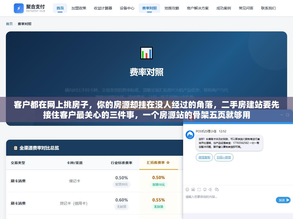 客户都在网上挑房子,你的房源却挂在没人经过的角落,二手房建站要先接住客户最关心的三件事,一个房源站的骨架五页就够用 3 - 客户都在网上挑房子,你的房源却挂在没人经过的角落,二手房建站要先接住客户最关心的三件事,一个房源站的骨架五页就够用 - UC建站系统
